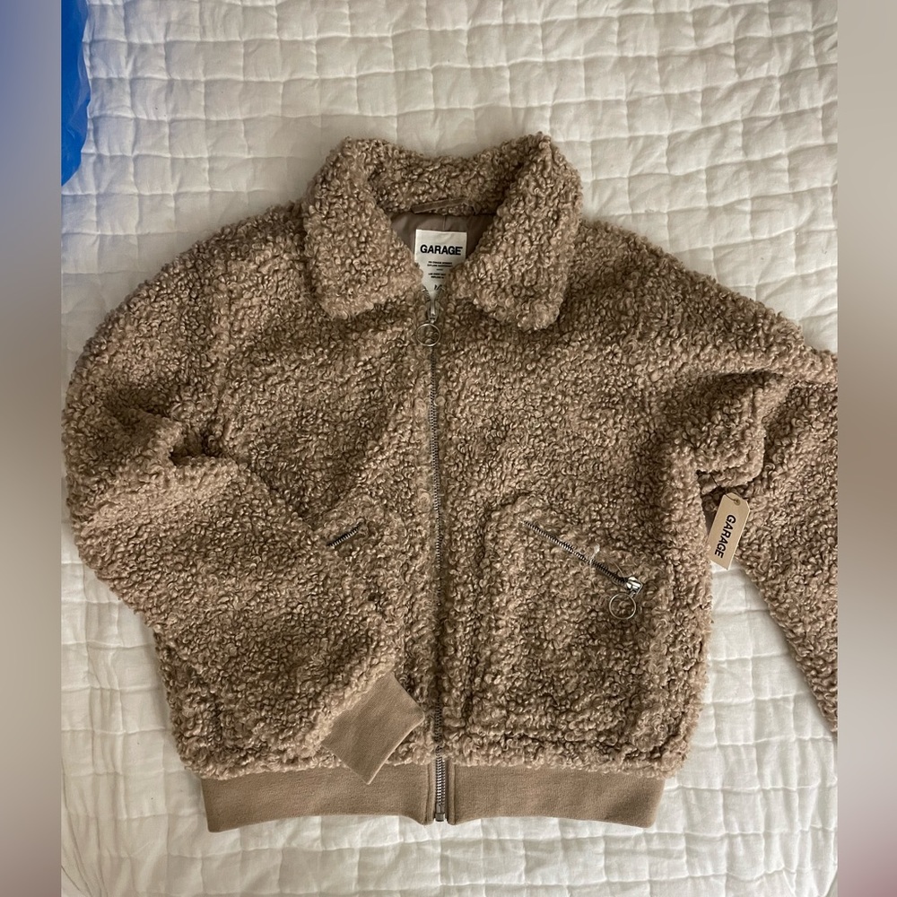 Garage Sherpa Teddy Jacket